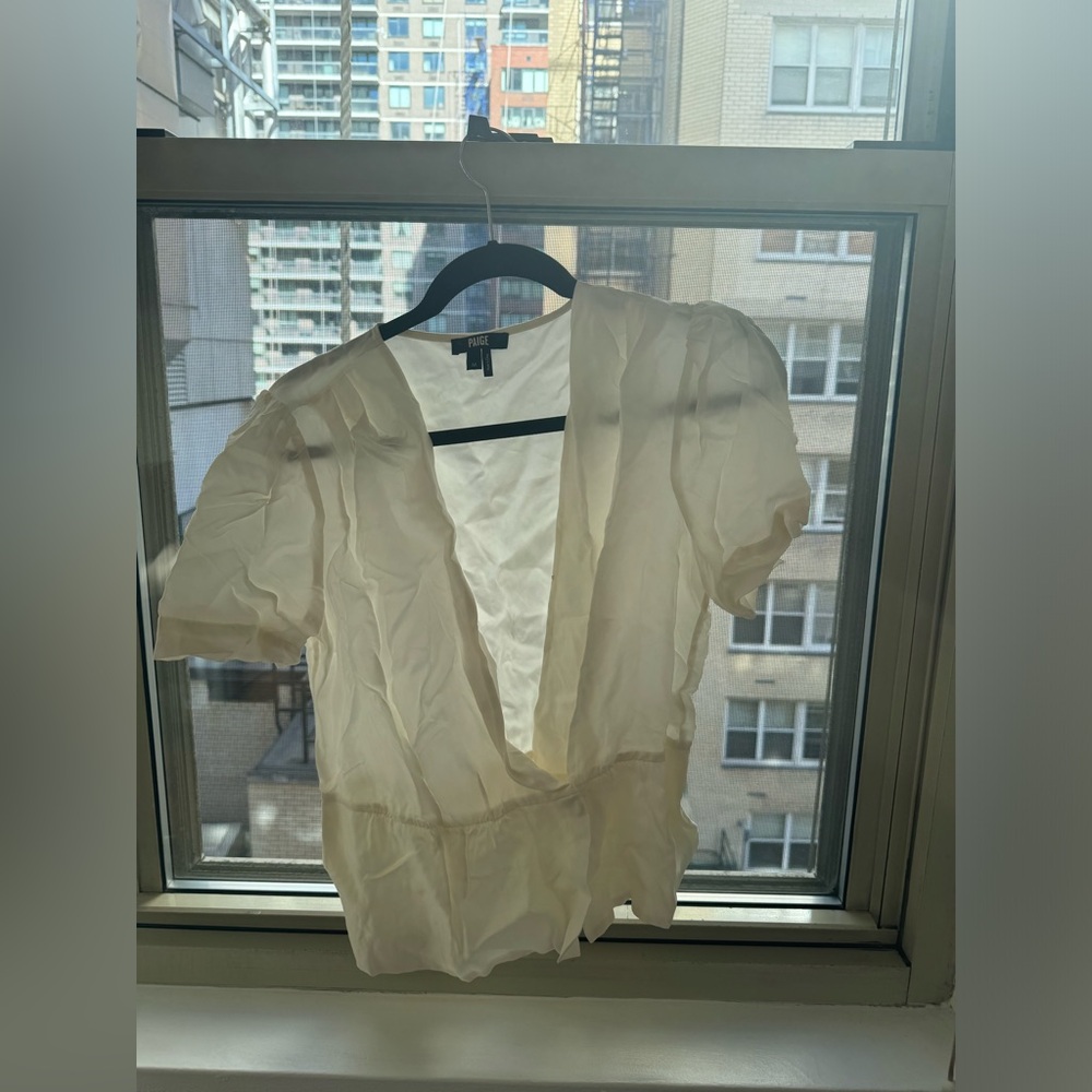 Paige White Blouse